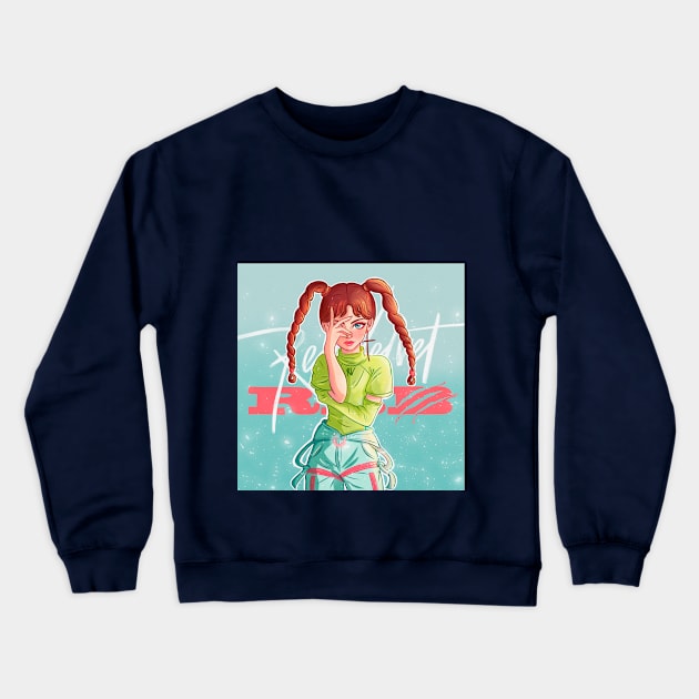 Sassy Crewneck Sweatshirt by ariadnadraws